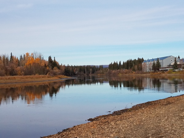 The Chena River, Fairbanks, Alaska