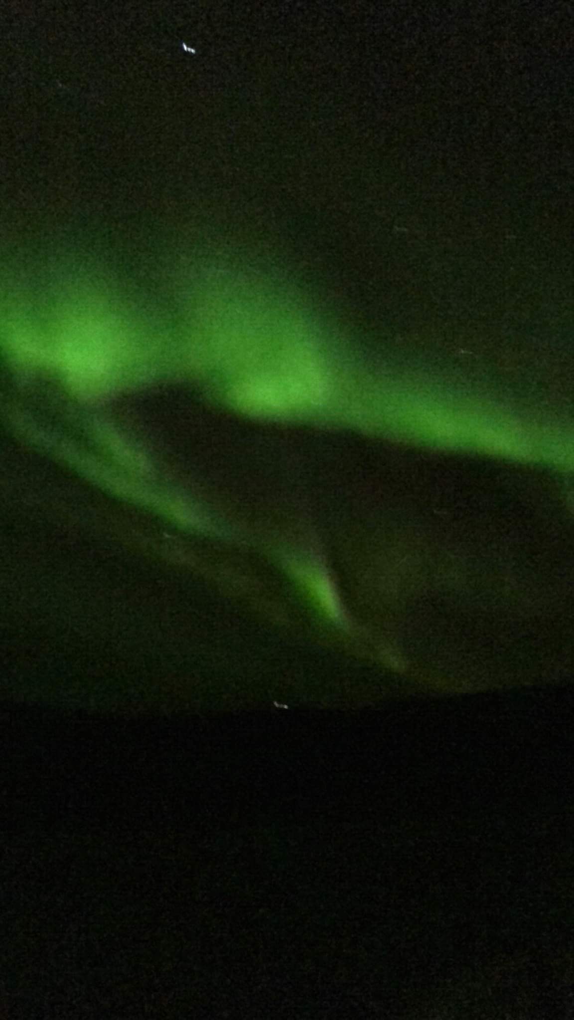 The Northern Lights. Photo credit: Alex Bates